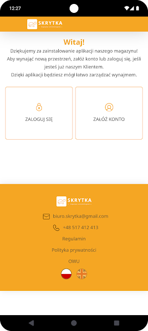 Skrytka Self Storage Screenshot 0