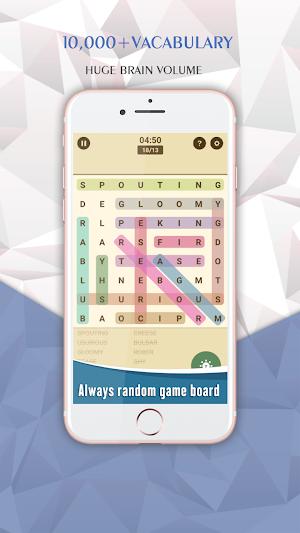 Word Search Puzzle - Amazing G Screenshot 1