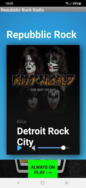 Repubblic Rock Radio Screenshot 1