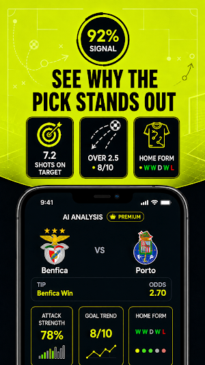 WinPicks - AI Soccer Tips Screenshot 2