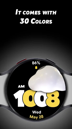 Pixel Weather Pro - Watch face Screenshot 2