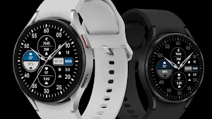Business Grey Blue ZKin Watch Screenshot 0