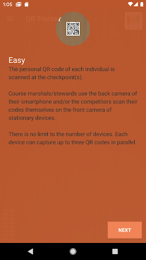 QR Tracker -- QR Code Lap Counter Screenshot 2