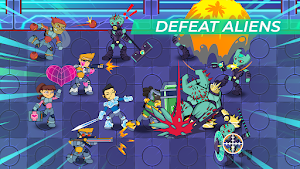 Heroes vs Aliens: Defenders of Light Screenshot 3