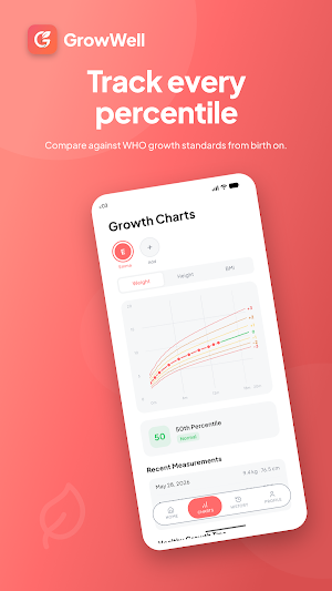 GrowWell: Child Growth Screenshot 2