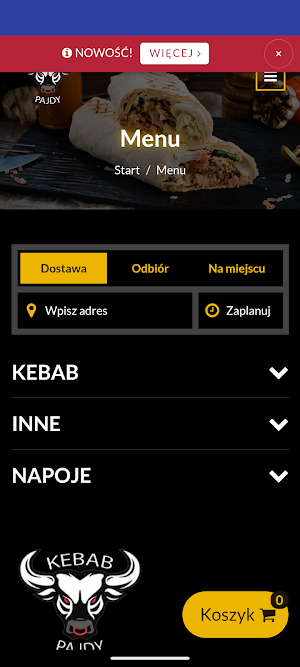 Kebab u Pajdy Tomaszów Maz. Screenshot 0
