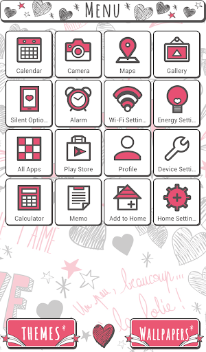Hearts & Love Theme Screenshot 1