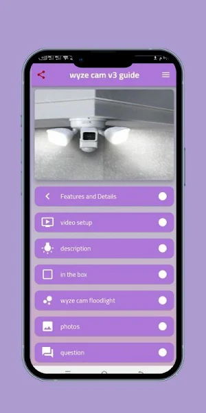 Wyze cam floodlight guide Screenshot 0