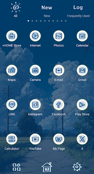 Summer Road Theme +HOME Screenshot 2
