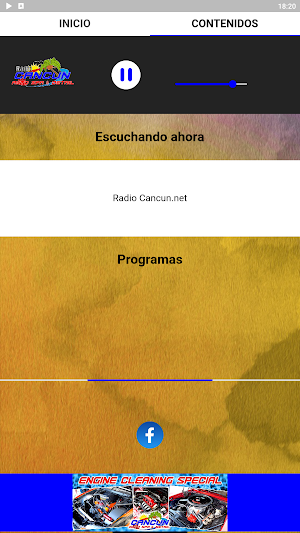 Radio Cancun.net Screenshot 2
