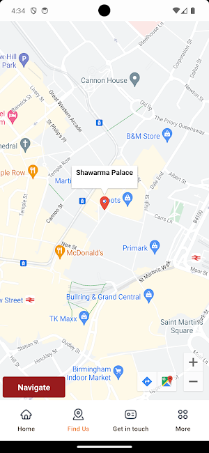 Shawarma Palace Birmingham Screenshot 1