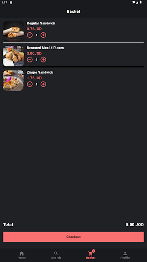 مطعم الزعيم Screenshot 2