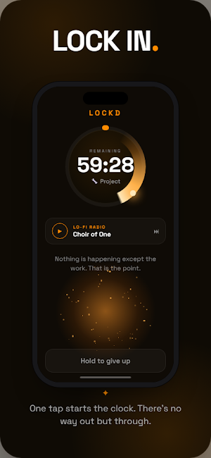 LOCKDIN - Block Apps and Focus Screenshot 0