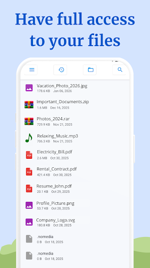 DataFortress - File manager Screenshot 1
