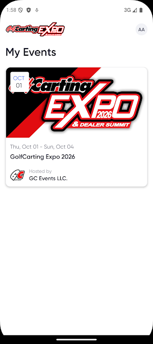 GolfCarting Expo Screenshot 0
