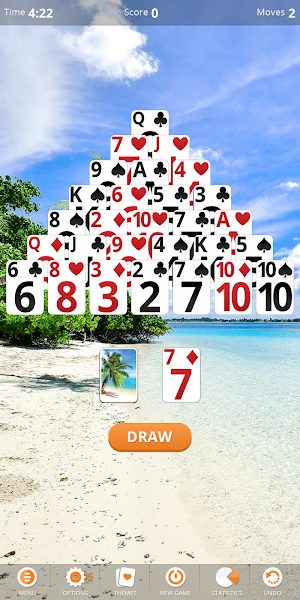 Pyramid Solitaire Screenshot 1