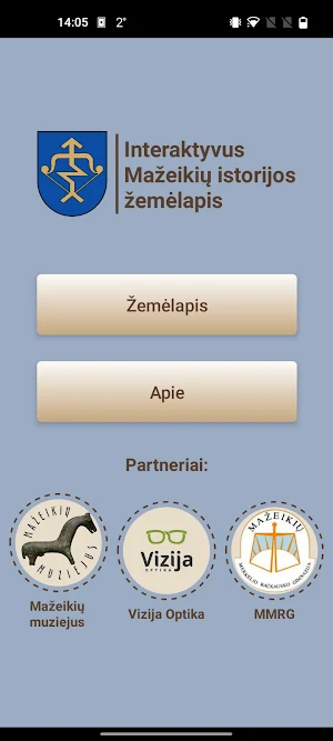 Mažeikių istorijos žemėlapis Screenshot 0