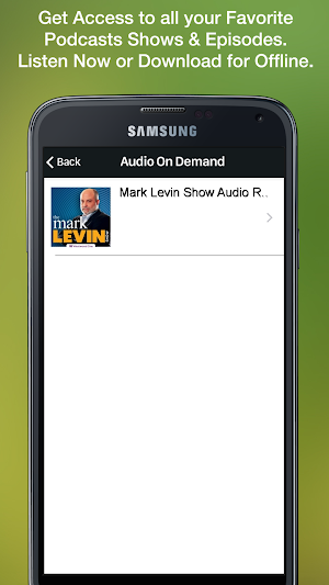 Mark Levin Show Screenshot 2