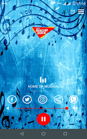 Web Rádio Riacho Doce Screenshot 0