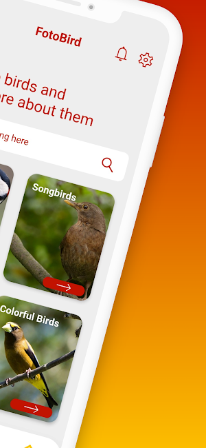 FotoBird Bird Identification Screenshot 1