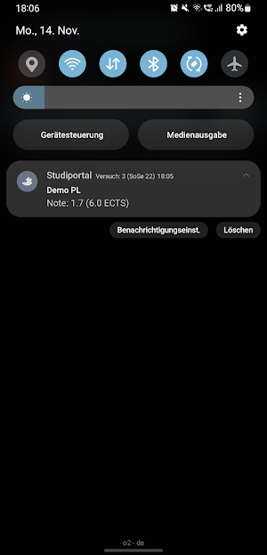 Studiportal Screenshot 1