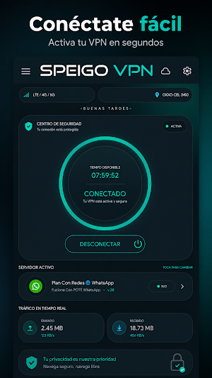 SpeiGo VPN Screenshot 2