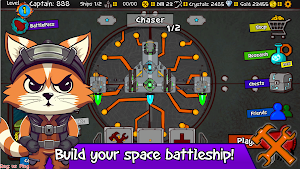 Space Battle Cats Build Fight Screenshot 0