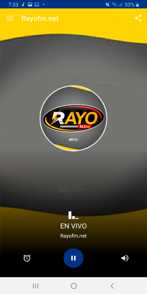 Rayofm.net Screenshot 1