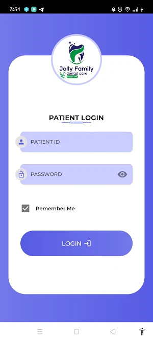 JFDC - Patient App Screenshot 1
