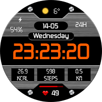 Digital Fnx355 Watch Face