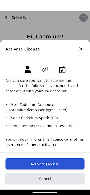 Cadmium Lead Retrieval Screenshot 2