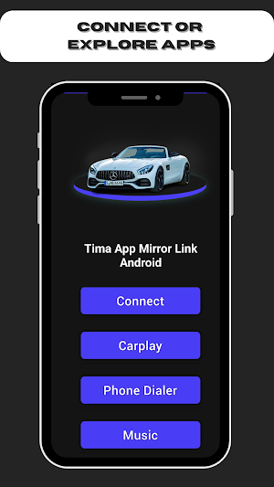 Tima App MirrorLink Android Screenshot 1