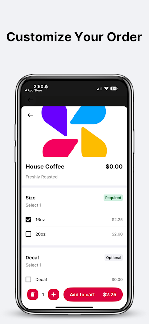 Crafted Cup Coffee Screenshot 2
