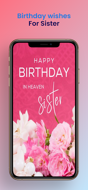 Birthday wishes For Sister Screenshot 2
