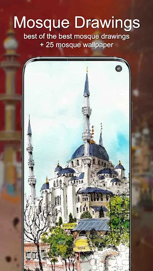 Mosque Drawings Screenshot 1
