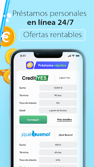 Préstamos de dinero Rapidos Screenshot 1