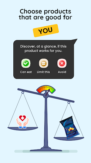 Healthy food scanner cosmetic Screenshot 0
