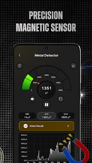 GoldSeeker - Metal Detector Screenshot 2