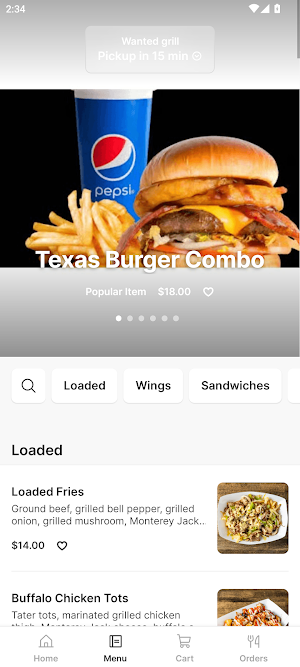 Wanted Grill Screenshot 1