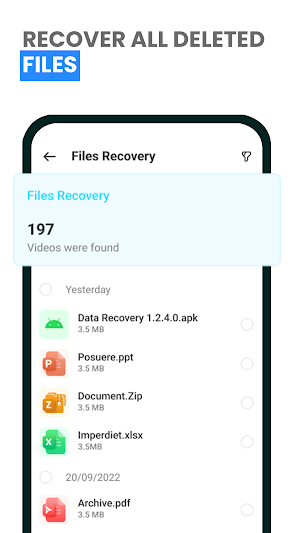 Data Recovery – File Recovery Screenshot 2