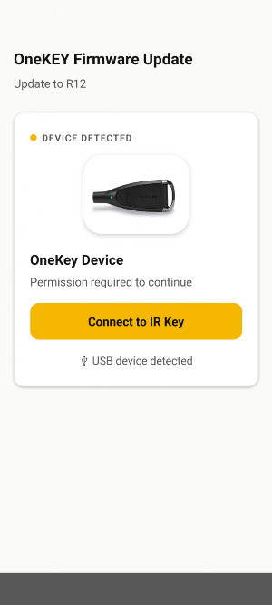 OneKEY update tool Screenshot 0