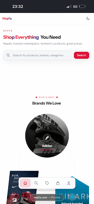 Nepfa Brand Screenshot 0