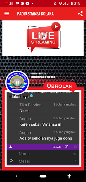 Radio SMANSA Kolaka screenshot 6