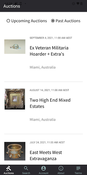 Danielle Elizabeth Auctions Screenshot 0