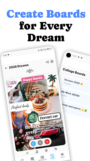 NeuroDream vision board maker Screenshot 1