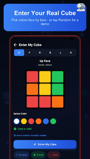 CubeMaster 3D Solver Guide Screenshot 2
