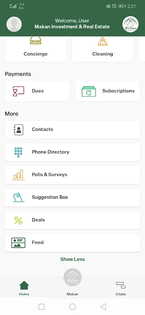Makan Investment & Real Estate Screenshot 1