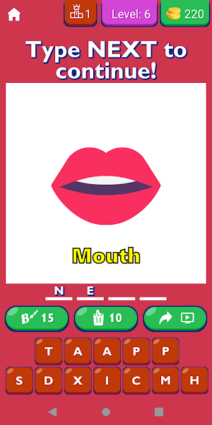 Body Parts Learning App Screenshot 2