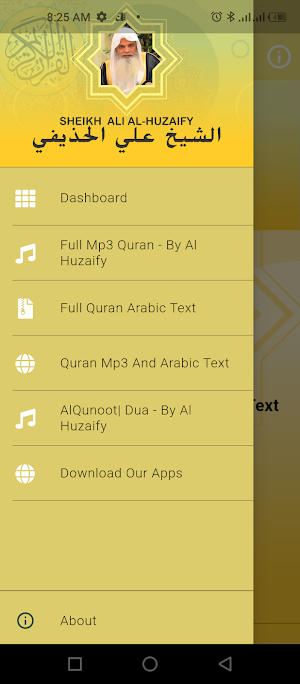 Ali Al Huzaify Mp3 Quran Screenshot 0