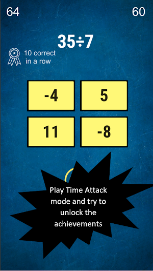 Math Trainer: From N to Z Screenshot 2